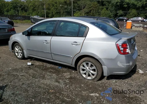 2012 Nissan Sentra 2.0 z USA, uszkodzony, nr VIN 3N1AB6AP1CL668302